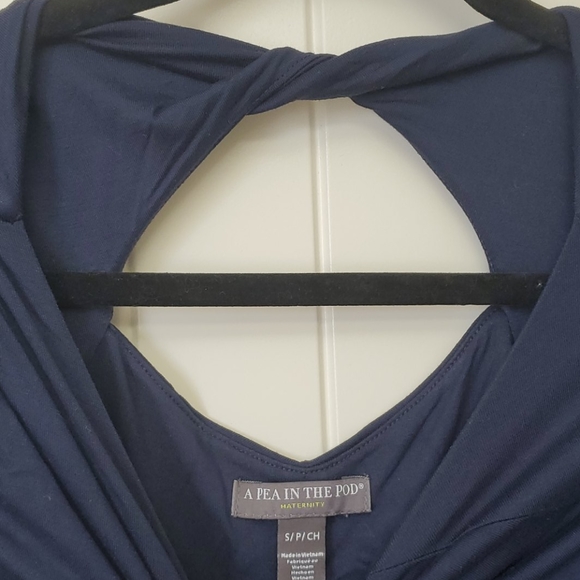 PEA IN THE POD open back Maternity dress - Picture 5 of 7